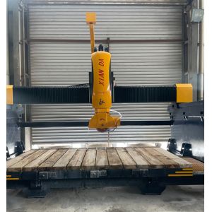 5 +1 Axis CNC Stone Bridge Saw Machine With Milling Cutter For Cutting