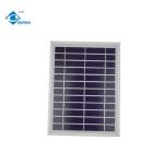 6V High Efficient Glass Solar Panel 5W Outdoor Solar Photovoltaic Panel Charger