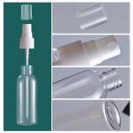 Empty PET Srpay Bottle Clear Small Refillable Liquid Container