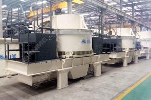 China Larger Capacity Stone Sand Maker Machine Low Energy Consumption Little Dust factory