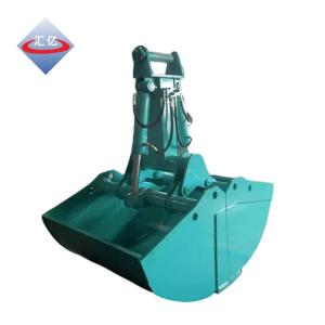 China Q460 Excavator Clamshell Bucket ISO9001 Coal Clamshell Bucket For Backhoe factory