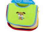 Cotton Blend Baby Feeding Bibs 0 - 3 Months Various Color OEM / ODM Available