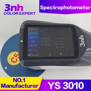 China YS3010 Portable Color Spectrophotometer 3NH SCI SCE Liquid / Powder Color Difference Delta E factory