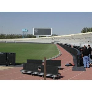 Soccer Field Peripheral Display 960x960mm cabinet Led Video Screen Rental