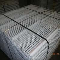 Steel Pallet Rack Wire Decking , Wire Mesh Storage Racks Powder Coated 5 - 30 Levels