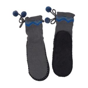 China Non Slip Foot Aloe Vera Infused Socks Gray Shea Butter Fragrance factory