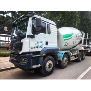 China 2021 Lingyu Used 16m³ Concrete Mixer Truck with SHACMAN Chassis on sale