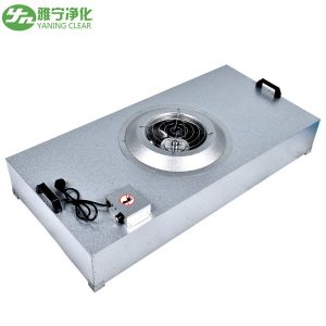 Cleanroom Ceiling HEPA Filter System FFU Fan Filter Unit with Terminal Block