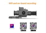 Shockproof Military Grade 1.9x Infrared Thermal Scope For Hunting