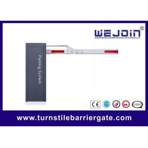 China Auto Reverse No Clutch Traffic Boom Barrier SUS304 Rs485 Folding Arm factory