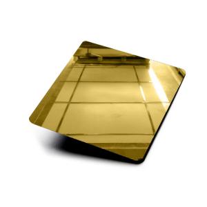 China Brushed Mirror Color Stainless Steel Plate Panel 1.4311 304LN S30453 PVD Coating factory