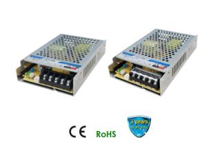 China 75W 24V Industrial AC DC Enclosed Power Supply 305VAC Input PFC factory
