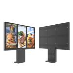 65 Inch Outdoor Drive Thru Menu Boards Advertising Ip56 Waterproof Vertical