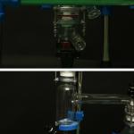Explosion Proof Jacketed Glass Reactor 50L Double Glass Stirred Tank