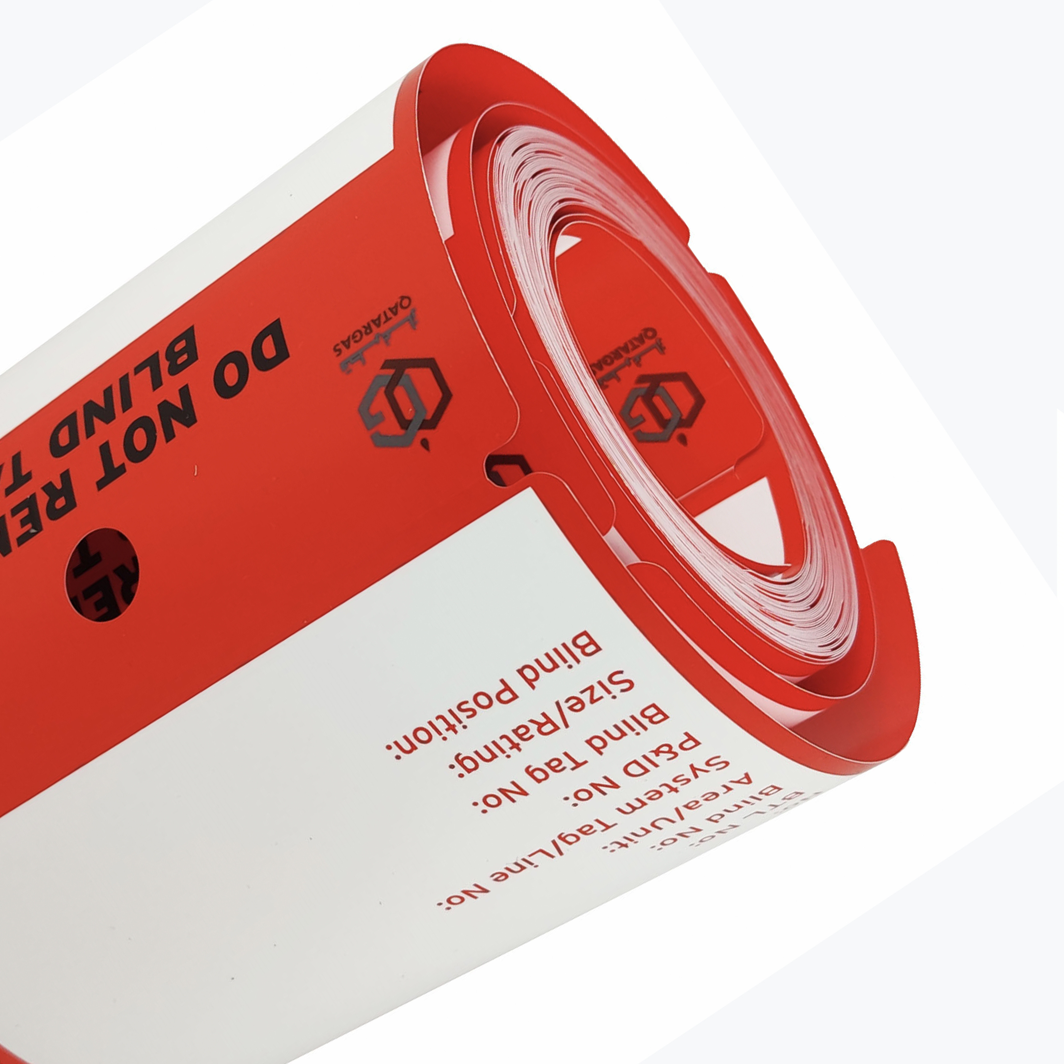 Personalized Custom Plastic Safety Tag for Enhanced Protection