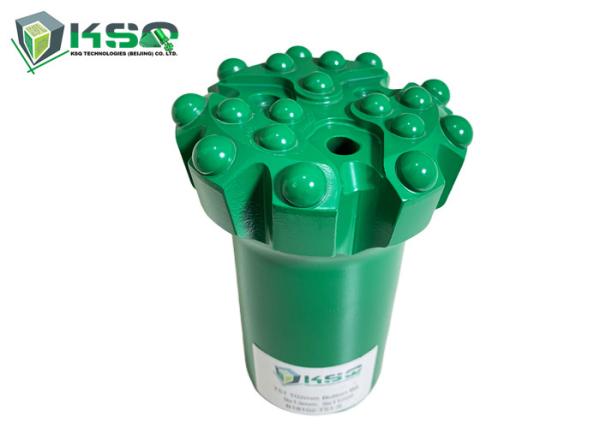 T51 102mm Rock Drilling Bit 18 Large Buttons Spherical Button Flat Face Drill