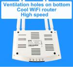 CAT 4 150 Mbps Enterprise 4G Router ZX297520V3 CPU RJ-45 10/100M Ethernet Ports