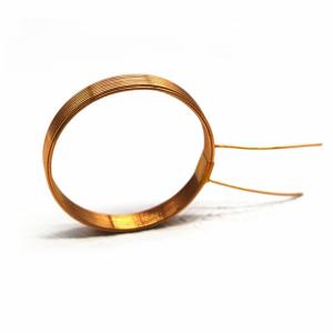 China Air Wound Winding Induction Copper Coil 5000 Watts Passive Speaker Voice Coil factory