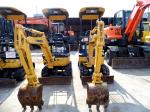 Original japan Used KOMATSU PC18MR-2 Mini Excavator