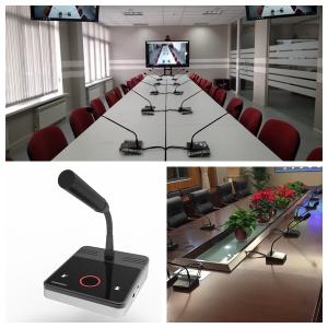 China High Fidelity Sound Cat5 Cable Connect Audio Conference Microphone ABS Material factory