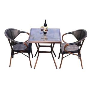 China W160cm Bistro Table And Chairs Set on sale