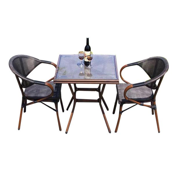 China W160cm Bistro Table And Chairs Set factory
