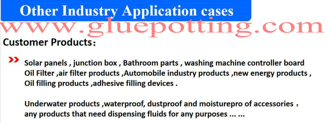 Automatic Grade Automatic Thermal Conductive Silicone Potting Machine for Customization