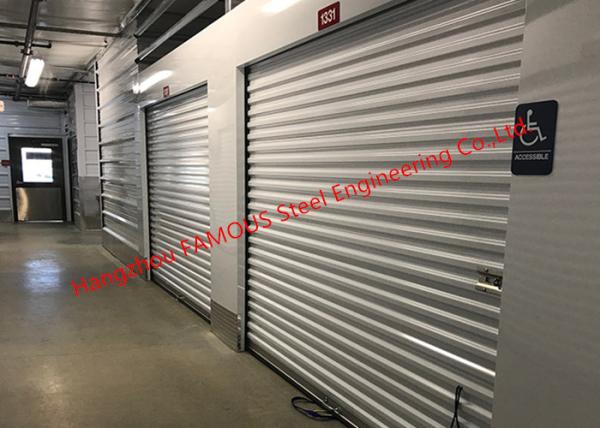 Flexible Self- Storage Industrial Roll Up Doors Pre-assembled Commercial Rolling