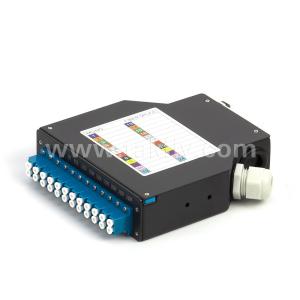 China Aluminum DIN Rail Mounted LC/Sc Sx/Dx Fiber Optic Terminal Box with Easy Installation factory
