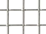 Stainless Steel 4" Opening Lock Crimped Wire Mesh 0.189" Diameter Wire