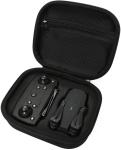Black 2 Zipper Close EVA Tool Case 1680D Polyester Silk Screen Logo