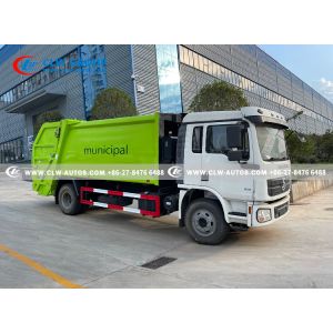 Shacman Rear Tipping Compressed Garbage Truck Customized 14cbm