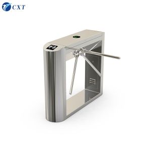 Stable Tripod Turnstile Gate Convenient With Alarm Prompt Functions