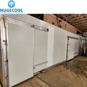China Walk In Cooler Sliding Door Freezer Room Door Cold Room Door factory