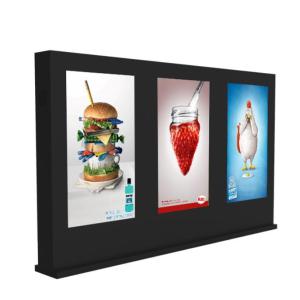 China Outdoor 55 Inch Lcd Digital Signage Display Customizable Color With Multi Screen factory