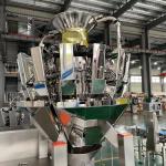 0.8L Hopper 14 Heads Multihead Weigher For Sticky Products