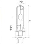 8000hrs Lifetime 20w Grow Lamp Bulb Ceramic Metal Halide 35w 50w 70w