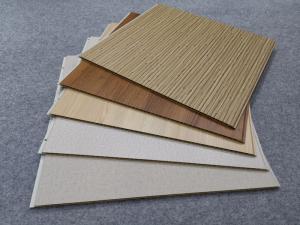 China New Product WPC Wall Panel 600mm*9mm Laminating WPC Foam Board factory
