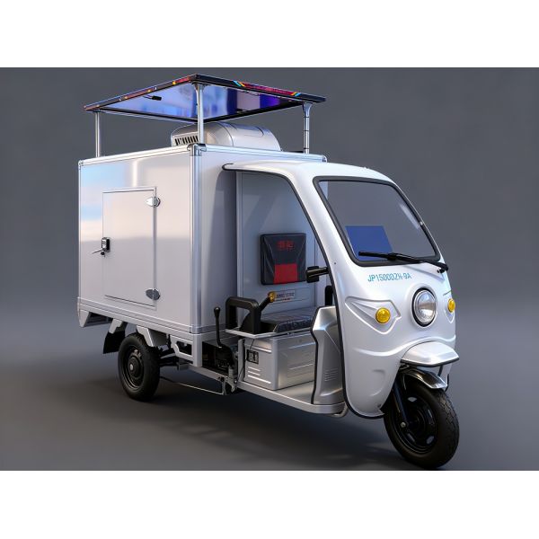 Electric Refrigerated Tricycle with 2°C~8°C and -20°C to -18°C Temperature