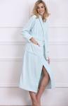 Microfiber Soft Bathrobe 100% Polyester Flannel Fabric Hotel Fluffy Shawl Collar