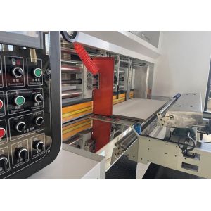 High Definition Cardboard Box Flexo Printer Slotter Die Cutter Machine Automated