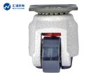 Heavy Duty 42mm Dia Footmaster Castors Leveling Swivel Caster For Furniture