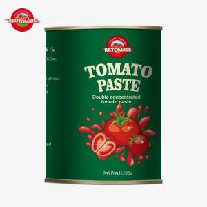 China The 198 Grams Of Canned Tomato Paste Meets Both ISO HACCP And BRC Standards As Well As The FDA Production Standards factory
