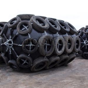 Net Type Dock Floating Marine Foam Fender , Solid EVA Foam Fender