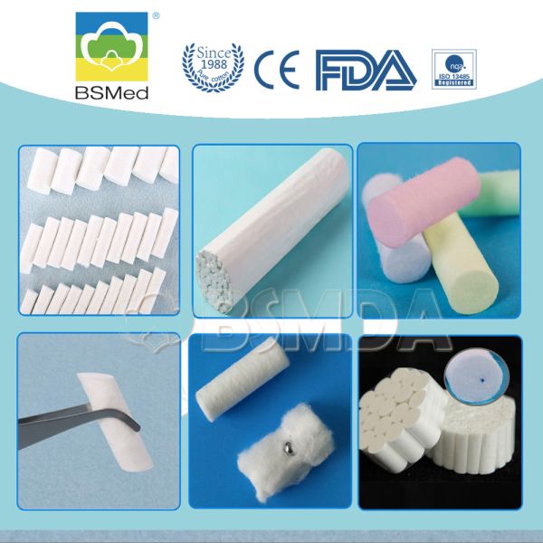Dental Cotton Rolls Medium Custom Non-Sterile Highly Absorbent Premium Cotton Medical Dental Gauze Rolls Absorbent Cotton Wool Rolls Oral Clinics