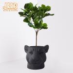 Office 44.5x42x37.5cm Decorative Clay Pots For Plants