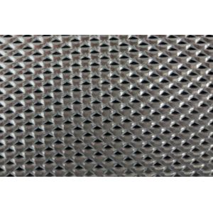 Satin Black Limited Vision Mesh , Single Through Aluminium Security Mesh Sheets