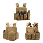 Outdoor tactical multi-functional camouflage waterproof Oxford vest for Tactical