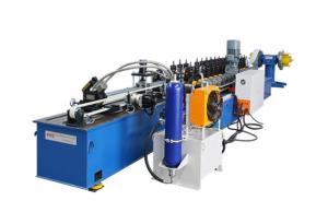 China 120m/min Thickness 0.6mm CU Purlin Machine With Manual Decoiler factory