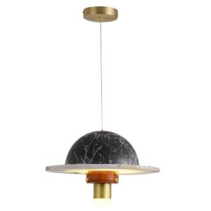 China Nordic modern simple personality cafe restaurant bedroom creative high-end design marble chandelier factory